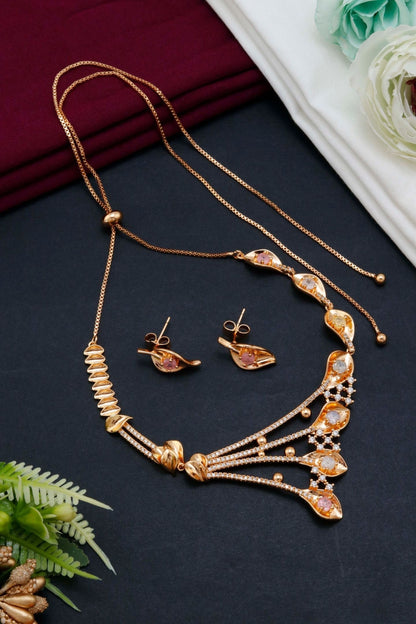 Sunlit Blossom Jewelry Set For Women