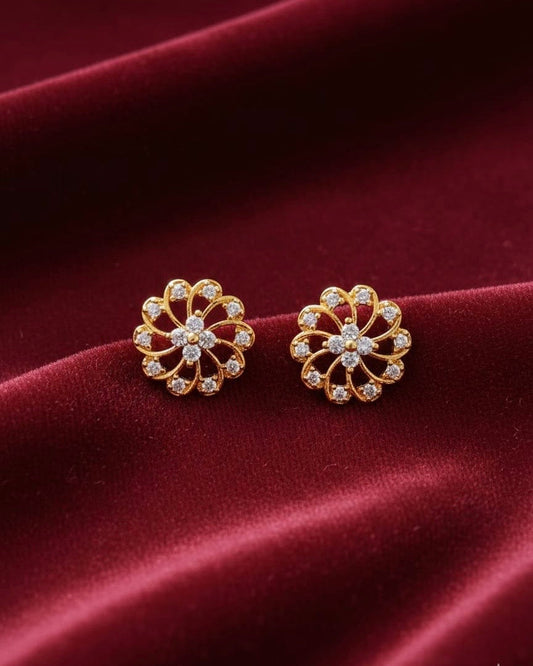 Ahsas Floral Earrings