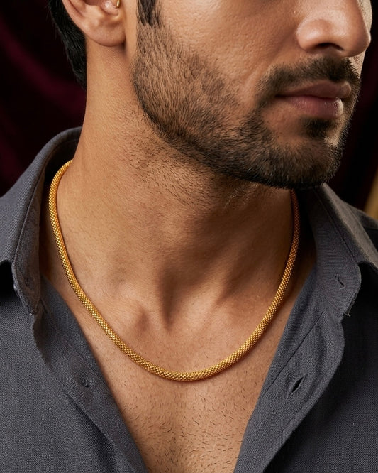 Unisex Highway Chain - Gold Plated Daily-Wear Chain