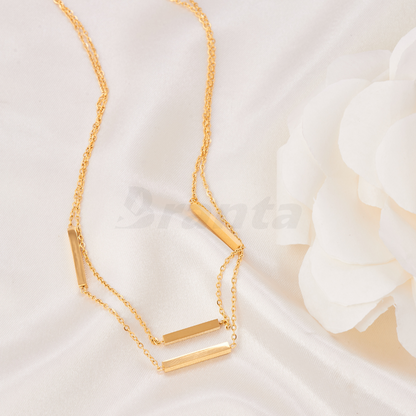 Stainless Steel Bar Necklace