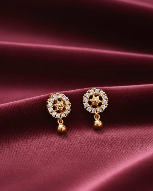 Ahsas Gold-Plated EarTops