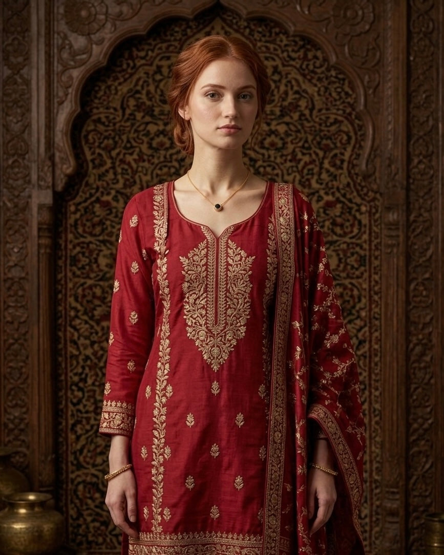 Ahsas Black Onyx Circle Necklace