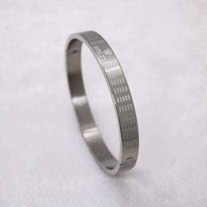 Prince Crown Silver Men's Bracelet