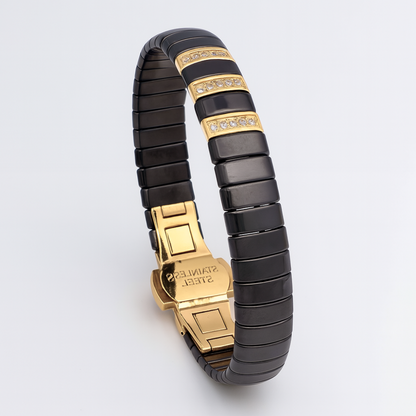 Ceramic Stainless Steel Bracelet For Men