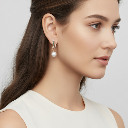 Minimalist Pearl Earring For Women