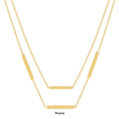 Stainless Steel Bar Necklace