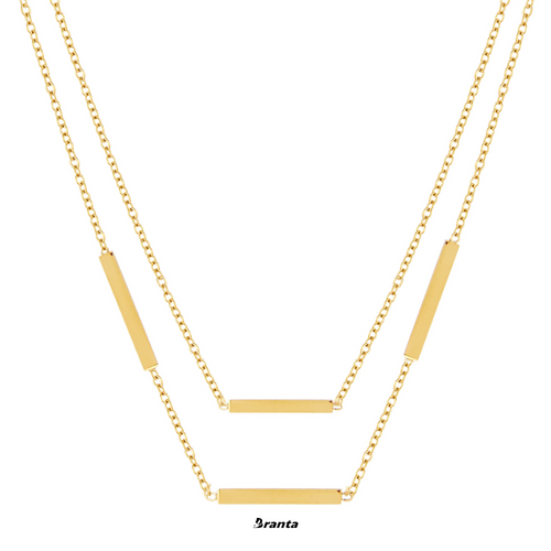 Stainless Steel Bar Necklace