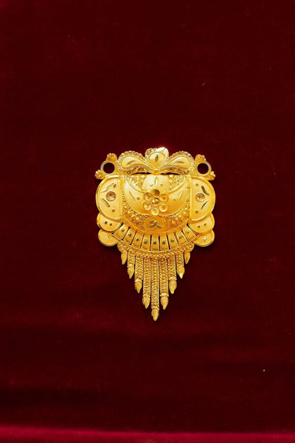 Traditional Gold-Plated Pendant