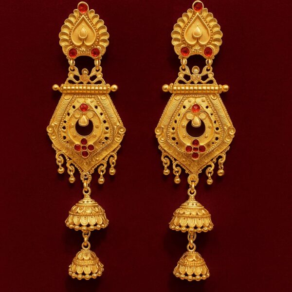 Nayika Temple Drop Earrings