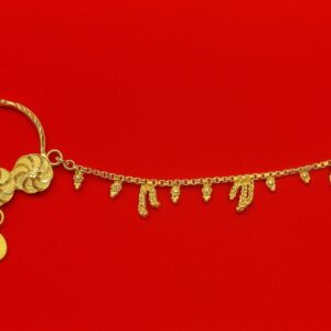 Ahsas Gold-Plated Nathiya & Lari Set