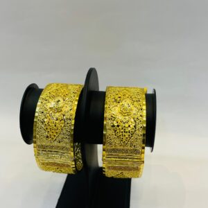 Gold Plated Kalkatti Patla Bangle