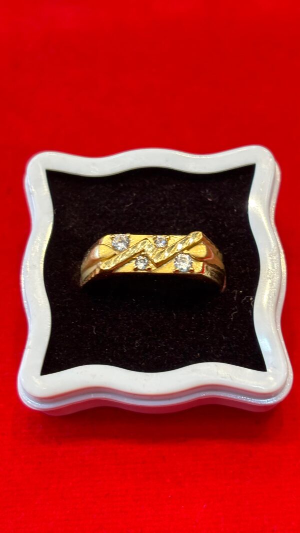 Gold-Plated Jen’s Ring of Refined Style