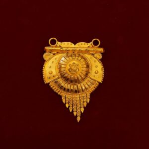 Ahsas Gold-Plated Pendant