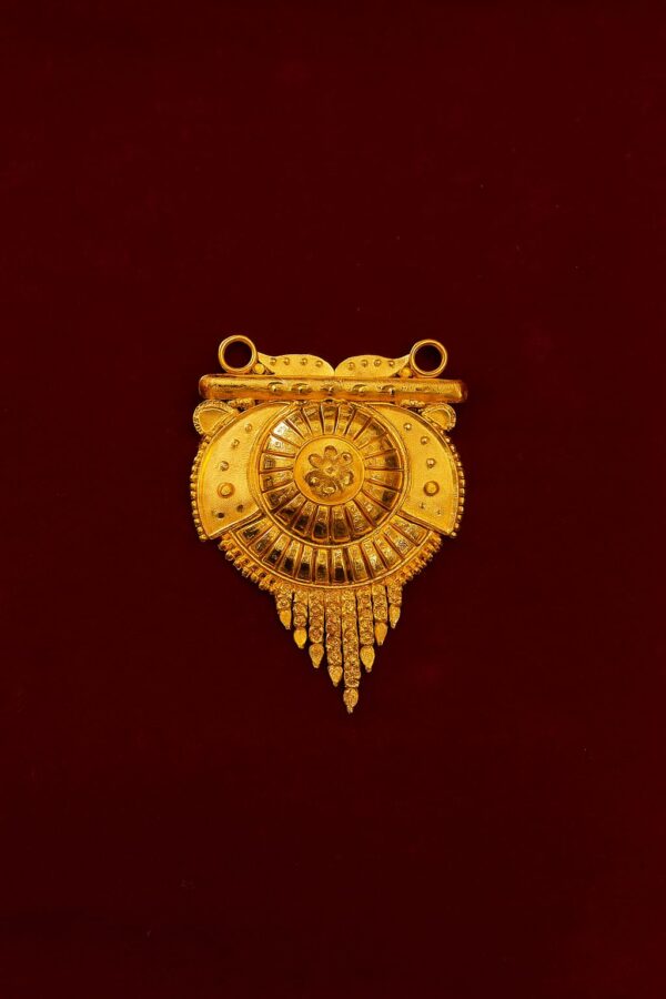 Ahsas Gold-Plated Pendant