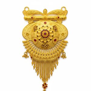 Ahsas “Golden Cascade” Gold-Plated Mangalsutra