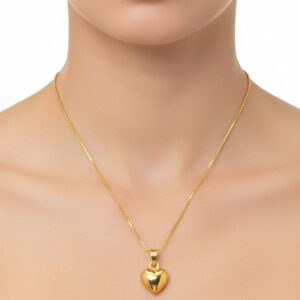 Ahsas “Heart of Gold” Chain Pendant