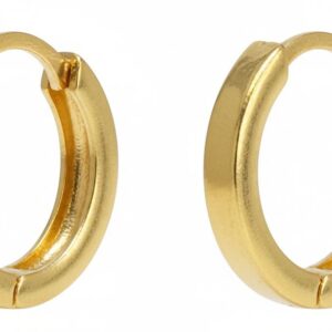 Ahsas “Pure Shine” Gold-Plated Earrings