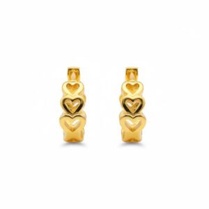 Ahsas “Eternal Shine” Gold-Plated Earrings